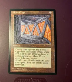 MTG Mana Crypt English Book Promo - Image 2