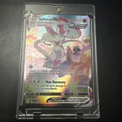 Sylveon VMAX 212/203 Alternate Art Secret Rare Evolving Skies Pokemon Raw N/G - Image 1