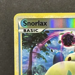 Pokemon TCG: Call of Legends - Snorlax 33/95 Reverse Holo Rare MINT Clean Copy - Image 3