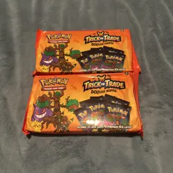2 Pokemon 2024 Halloween Trick or Trade Booster Bundle New Factory Sealed + - Image 1