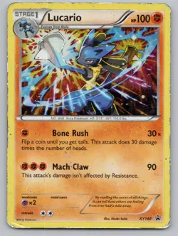 Lucario XY140 Holo Promo XY Promo Pokemon Holo HP - Image 1