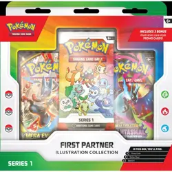 Pokemon TCG: First Partner Illustration Collection Series 1 English SEALED NEW - Image 3