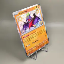 Hawlucha 175/091 SV: Paldean Fates Shiny Rare Holo Pokemon Card - NM - Image 2