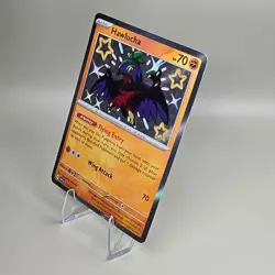 Hawlucha 175/091 SV: Paldean Fates Shiny Rare Holo Pokemon Card - NM - Image 3