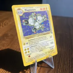 Pokemon Magneton 11/62 - Fossil Set Unlimited - Holo Rare Vintage WOTC 1999 NM - Image 2
