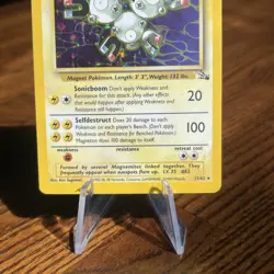 Pokemon Magneton 11/62 - Fossil Set Unlimited - Holo Rare Vintage WOTC 1999 NM - Image 5