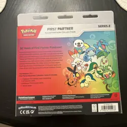 Pokemon First Partner Illustration Collection Series 2 Sealed Box w/ 2 Boosters - Image 5