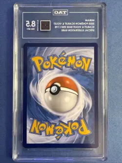 Miriam 251/198 SIR 2023 Pokemon Scarlet & Violet Full Art TAG 8.5 NM MT+ - Image 2