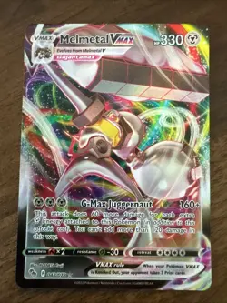 Pokemon Melmetal VMAX 048/078 Pokemon GO Ultra Rare Holo - Image 1