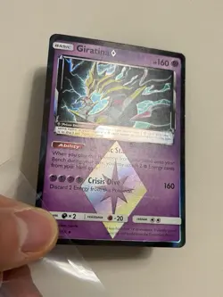 Giratina Prism Star 2018 Pokemon Sun & Moon Ultra Prism 58 LP Holo - Image 3