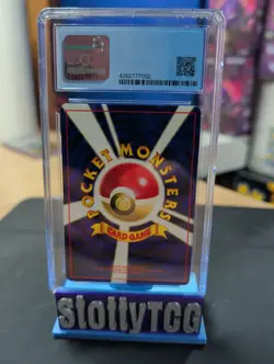 Pokemon TCG Meowth Jungle Japanese CGC 9.5 GEM MINT Blue Label - Image 2