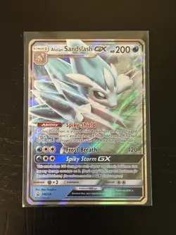 Pokemon TCG Alolan Sandslash GX SM236 Promo Holo English NM/M - Image 1