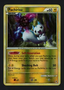 Pachirisu 18/95 Reverse Holo Call of Legends Rare Pokemon TCG - Image 1