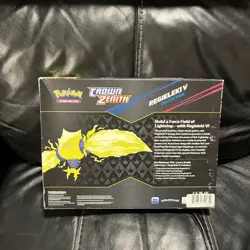 Pokemon TCG Crown Zenith Regieleki V Collection Box - Sealed - Brand New 820650851834 - Image 2