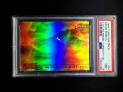 topps Pokemon The First Movie Rainbow Holo Foil #41 Mew The Future Looks Bright - Image 1
