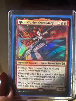 MTG, Ghost-Spider, Gwen Stacy FOIL 14 Marvel's Spider-Man: Eternal-Legal Foil - Image 1