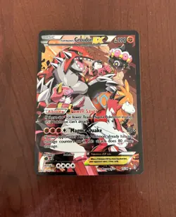 Pokemon Team Magma's Groudon EX 15/34 Double Crisis Holo - Image 1
