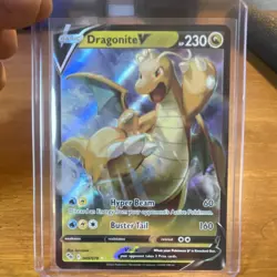 The Pokemon Company Dragonite V 049/078 Pokemon GO Holo UR 230 HP EN 2022 - Image 1