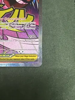 Mega Gengar ex 269/217 Mega Attack Rare Ascended Heroes Pokemon Holo Near Mint - Image 3