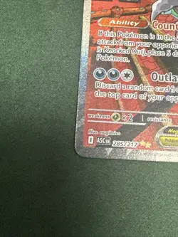 Pokemon TCG Mega Scrafty ex 285/217 Ascended Heroes SIR Full Art Holo EN - Image 3