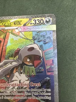 Pokemon TCG Mega Scrafty ex 285/217 Ascended Heroes SIR Full Art Holo EN - Image 5