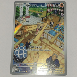 Timburr 183/167 Illustration Rare Holo SV06 Twilight Masquerade - Image 1