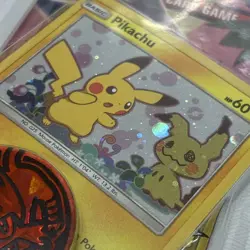 2x Sealed TEAM UP Pokemon Blister Packs (Pikachu SM162 Mimikyu SM163) - reprint - Image 3