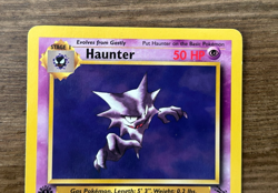 Pokemon TCG 1st Edition Haunter 21/62 Fossil Set Non Holo Rare LP - Image 2