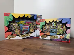 Pokemon TCG Premium Poster Collection Mega Gardevoir & Deluxe Pin Collection New - Image 1
