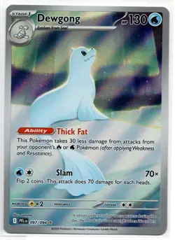 Pokemon ME02 Phantasmal Flames Dewgong 097/094 NM - Image 1