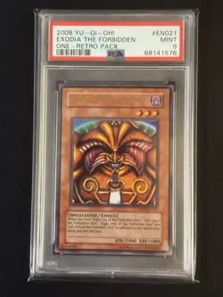 2008 Yu-Gi-Oh Exodia the Forbidden One RP01 Retro Pack 1 (original) PSA 9 - Image 1