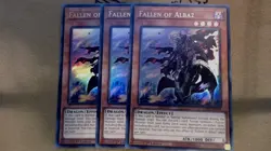 3X Fallen Of Albaz CH01-EN001 Ultra Rare 1ST ED Near Mint Yugioh - Image 1