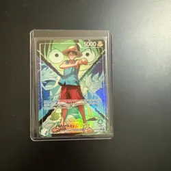 One Piece OP16-022 Monkey D Luffy Alt Art Leader OP16 THE TIME OF BATTLE - Image 1