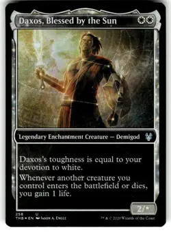 Daxos, Blessed by the Sun (Showcase) Theros Beyond Death Foil MTG - Image 1