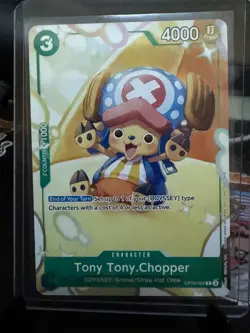 Tony Tony Chopper Convention Exclusive Promo OP09-029 One Piece Promotion Sealed - Image 1