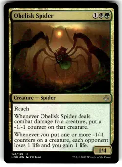 Obelisk Spider Hour of Devastation Regular MTG - Image 1