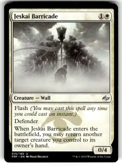 Jeskai Barricade Fate Reforged Regular MTG NM - Image 1