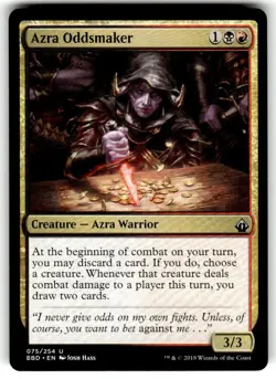 Azra Oddsmaker Battlebond Regular MTG - Image 1