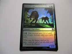 Magic the Gathering Spider-Man MTG Foil Kraven's Cats Card #0104 - Image 1
