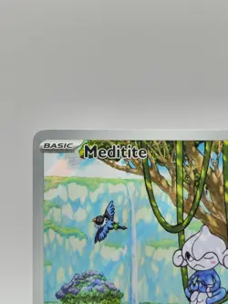 Meditite 153/142 Stellar Crown Illustration Rare Pokemon TCG NM - Image 4