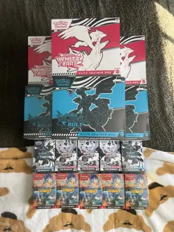 Pokemon TCG Sealed Lot ETB & Bundles - Image 1