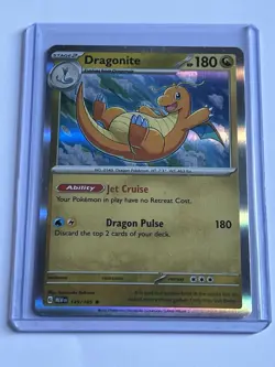 Dragonite 149 / 165 Pokemon Scarlet & Violet 151 2023 Near Mint Holo Rare - Image 1