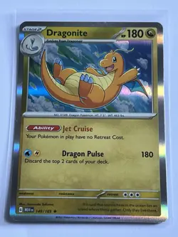 Dragonite 149 / 165 Pokemon Scarlet & Violet 151 2023 Near Mint Holo Rare - Image 2