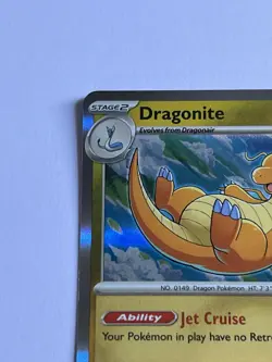 Dragonite 149 / 165 Pokemon Scarlet & Violet 151 2023 Near Mint Holo Rare - Image 5