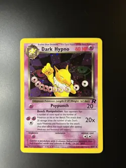 Pokemon Dark Hypno Team Rocket 1st Edition Holo Rare NM-MT - Image 1