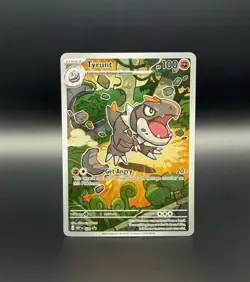 Tyrunt 070 Full Art Illustration Rare IR Black Star Promo Perfect Order Pokemon - Image 1