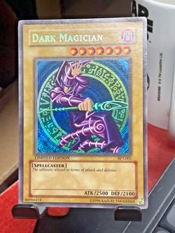 DARK MAGICIAN BPT-001 2002 COLLECTORS TIN YuGiOh RARE HOLO TCG - Image 1