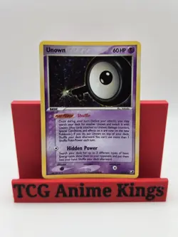 Pokemon Vintage TCG Unown (Q) Q/28 Holo Rare Unseen Forces - Image 1