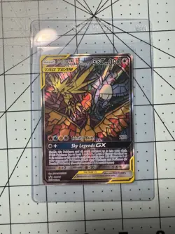 Moltres Zapdos Articuno GX SM210 Stained Glass Promo Tag Team Pokemon TCG - Image 1