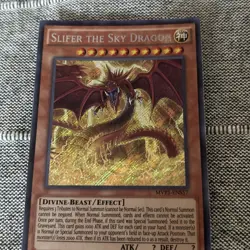 YUGIOH: Slifer the Sky Dragon MVP1-ENS57 Secret Rare 1st Ed NM - Image 3